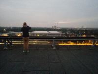 on the roof